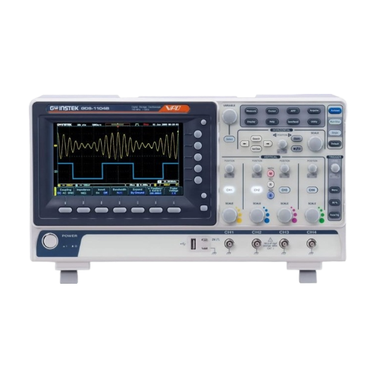 BKM ELECTRONICS SAC - Ingenieria Electrica y Electronica - Osciloscopios de banco Instek GDS-1054B – Osciloscopio digital de 50 MHz, 1 GS/s, 4 canales - Lima - Perú